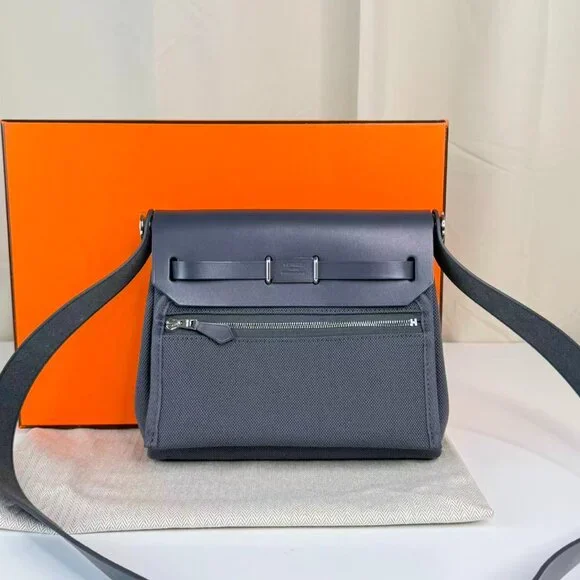 Hermes Herbag Mini Shoulder Bag Crossbody Fullset - Picture 4 of 8